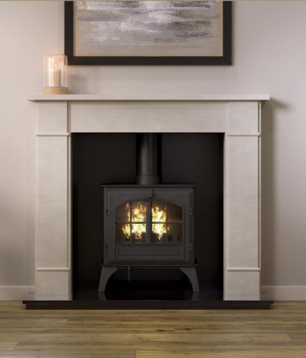 Flat Victorian mantle, hearth and chamber