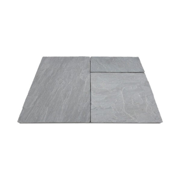 Grey sandstone hearth